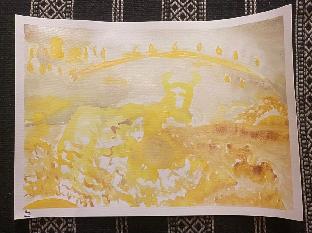 Nr. 30 des Iging: Li / le soleil (la lumière)